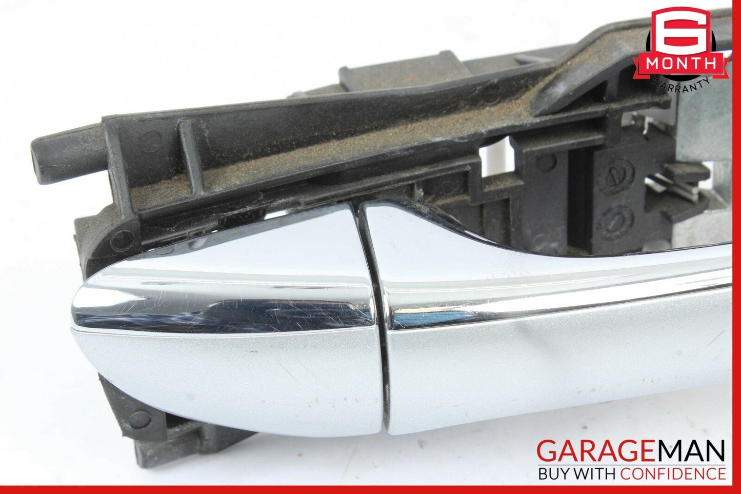 03-09 Mercedes W211 E350 Front Right Passenger Side Exterior Door Handle Silver