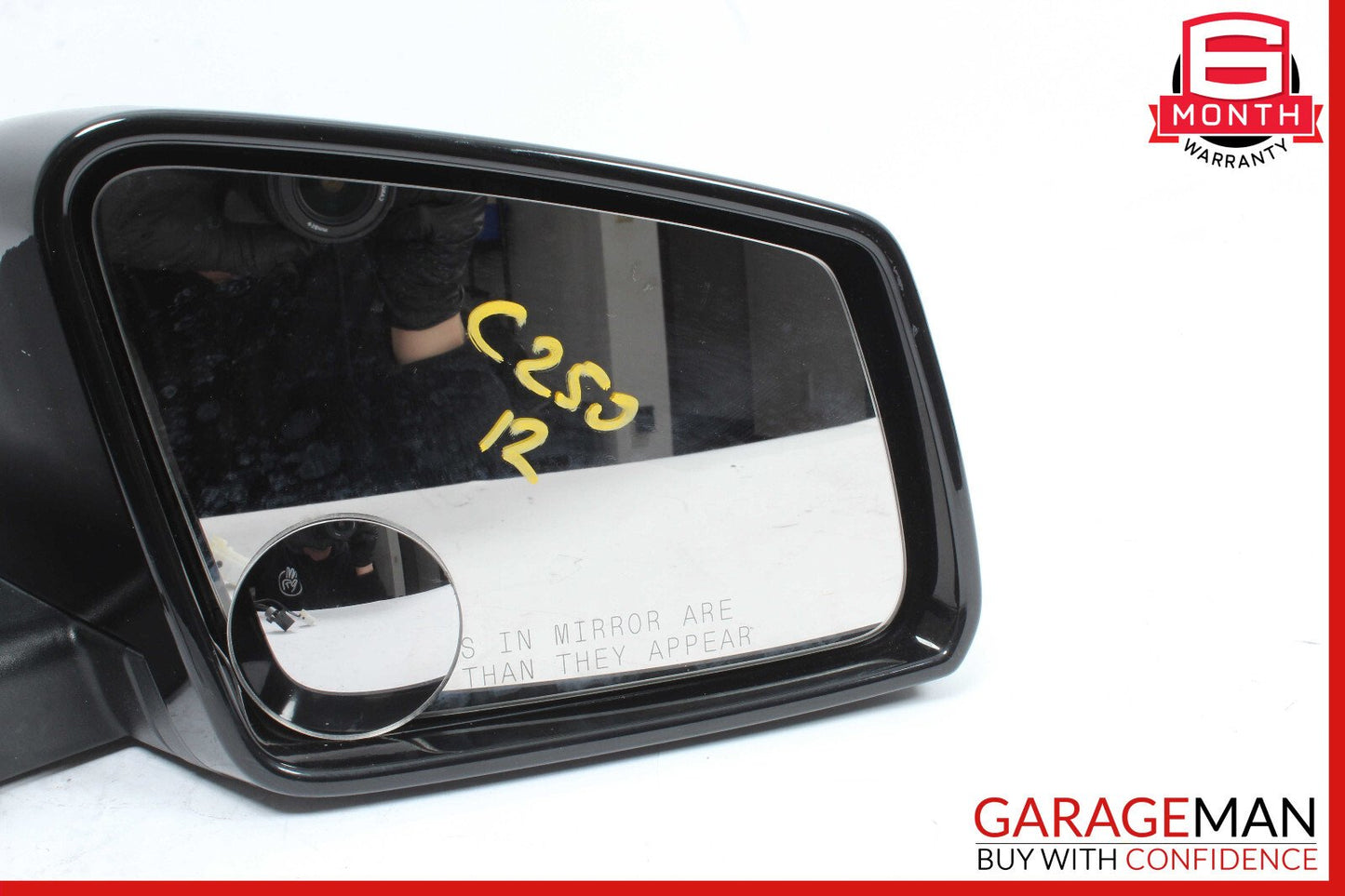 12-14 Mercedes W204 C250 C300 C350 Sedan Right Side Mirror Door Rear View OEM