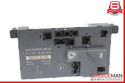 03-09 Mercedes W211 E350 E63 AMG Front Left Driver Side Door Control Module Unit