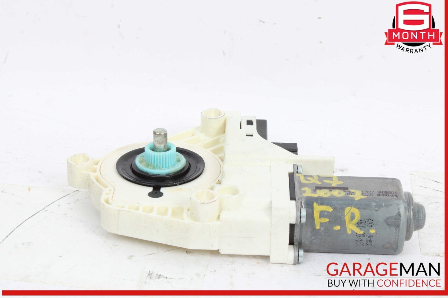 07-15 Audi Q7 Front Right Passenger Side Window Regulator Motor 4L0959802B OEM