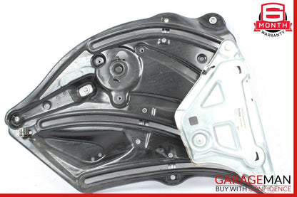 10-16 Mercedes W207 E350 Coupe Rear Right Door Window Regulator Frame w/o Motor