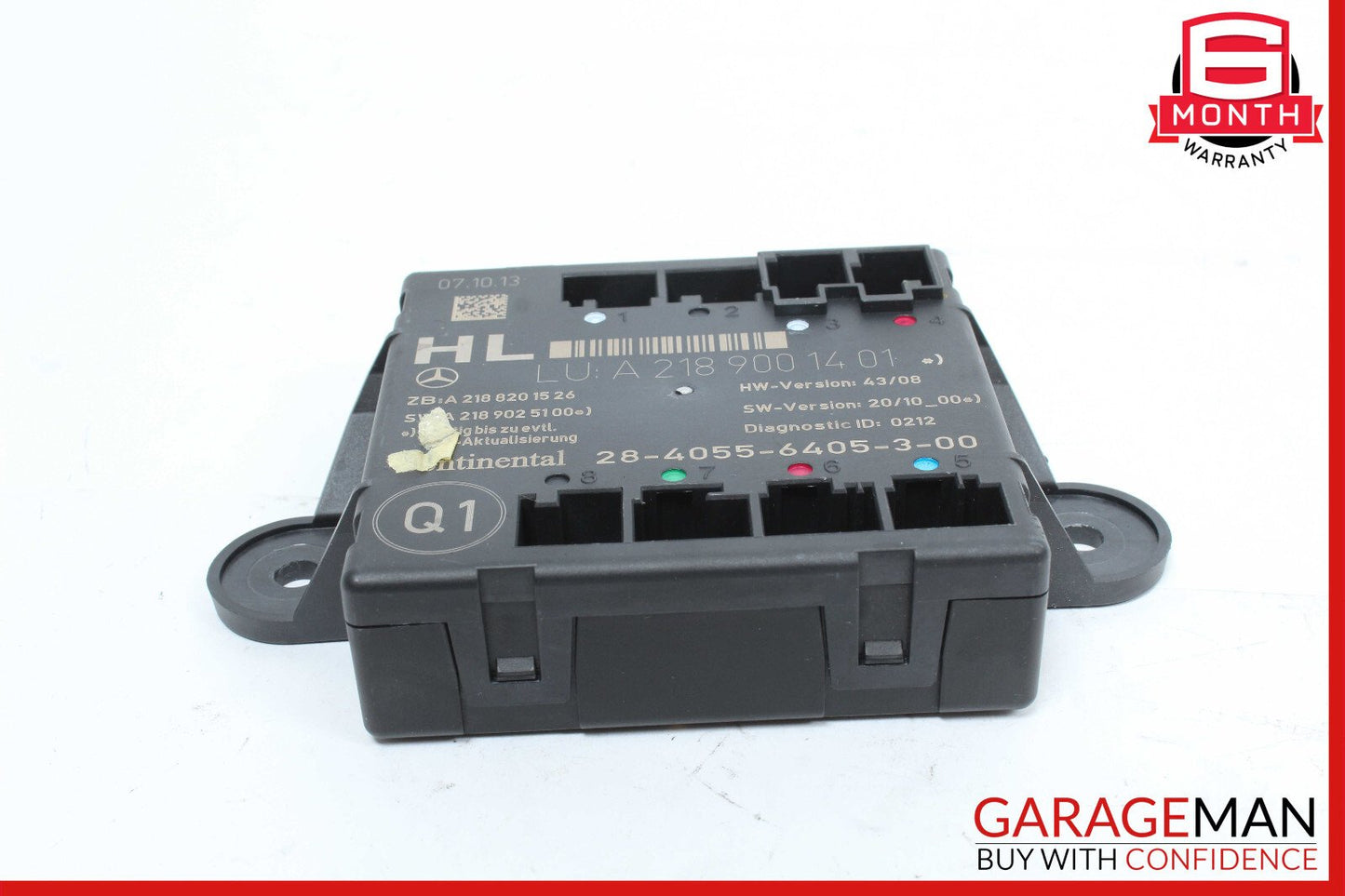 08-18 Mercedes W204 C250 CLS550 Rear Left Side Door Control Module OEM