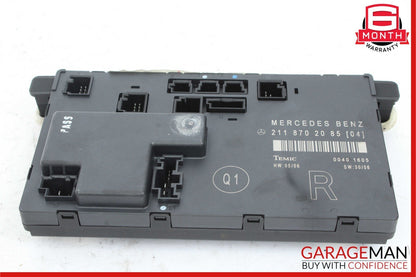 03-09 Mercedes W211 E350 E500 E550 Front Right Passenger Door Control Module OEM
