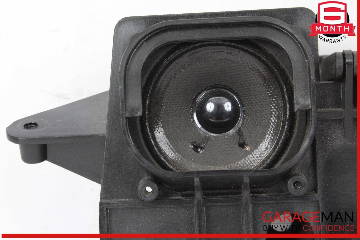 03-08 Mercedes R230 SL500 Rear Left Seat Belt Retractor Luggage w/ Speaker OEM