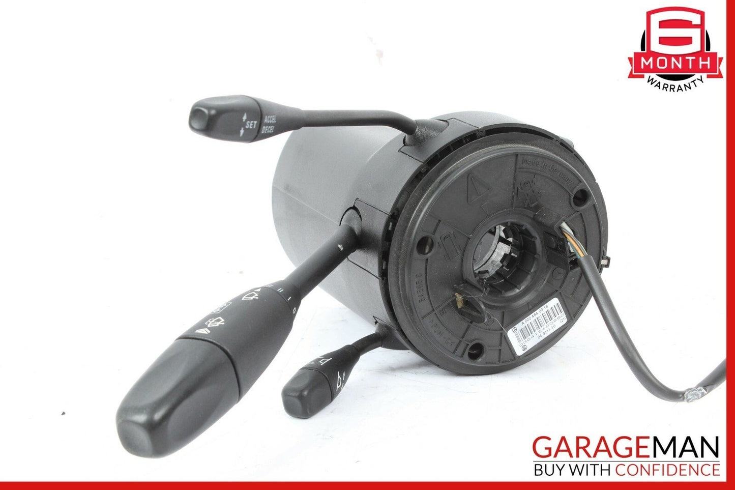 03-06 Mercedes S430 CL55 AMG Steering Column Control Switches Assembly Grey OEM