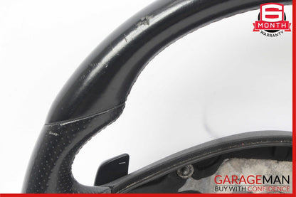 10-13 Mercedes W212 E350 E550 3 Spoke Sport Steering Wheel Black OEM