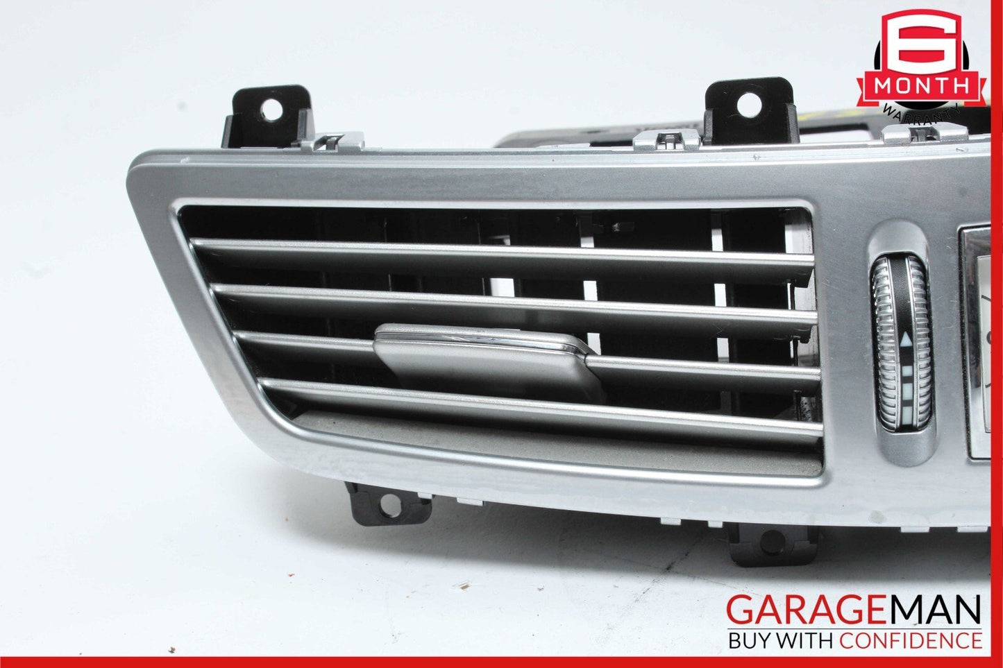 07-13 Mercedes W221 S550 Center Dash Air Vent AC A/C Clock Trim Cover Assembly