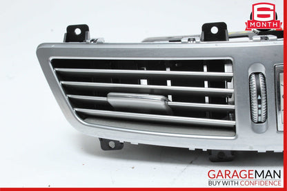 07-13 Mercedes W221 S550 Center Dash Air Vent AC A/C Clock Trim Cover Assembly