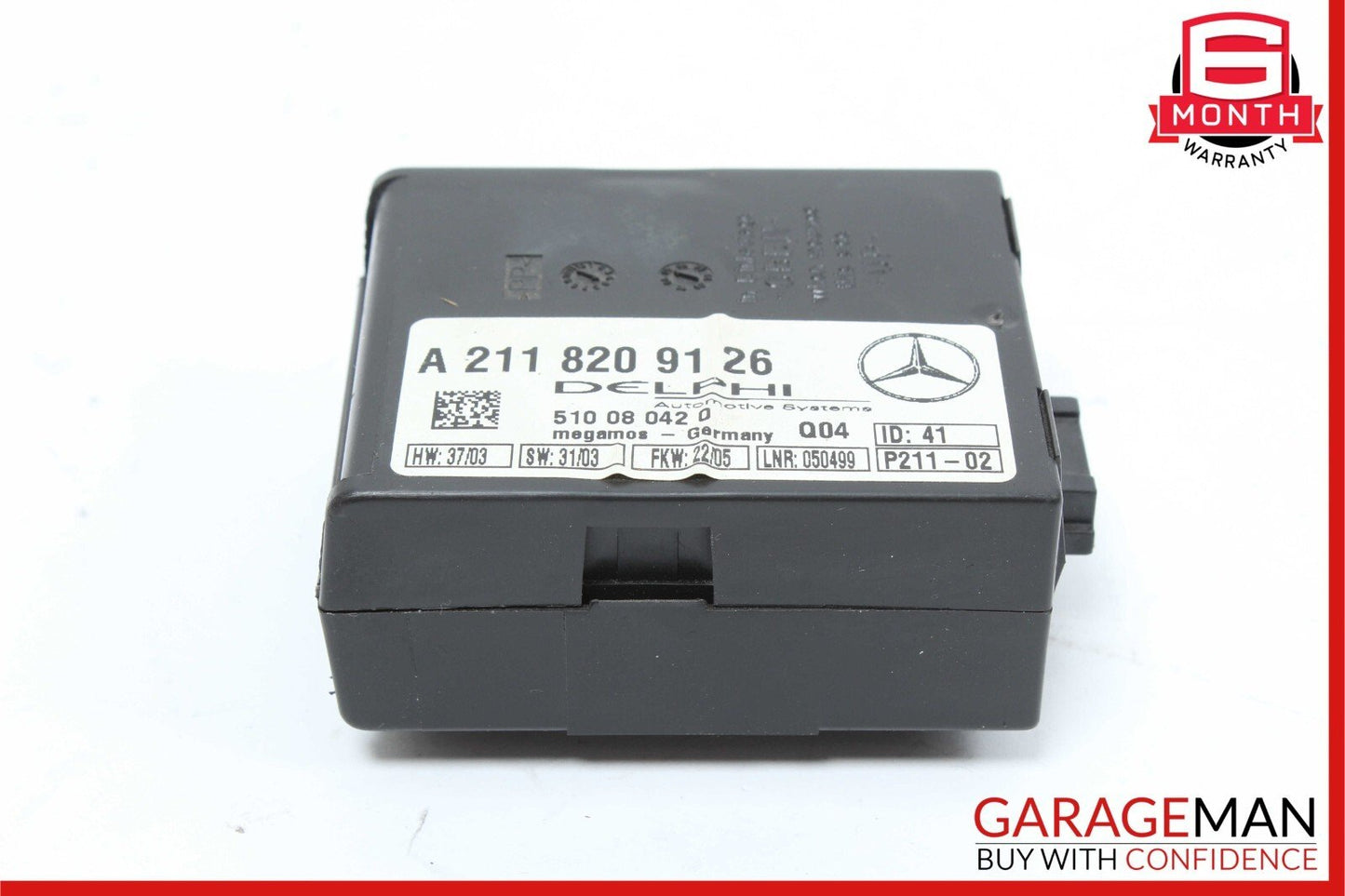 00-08 Mercedes SL500 SLK350 S430 Anti Theft Control Alarm Module 2118209126 OEM