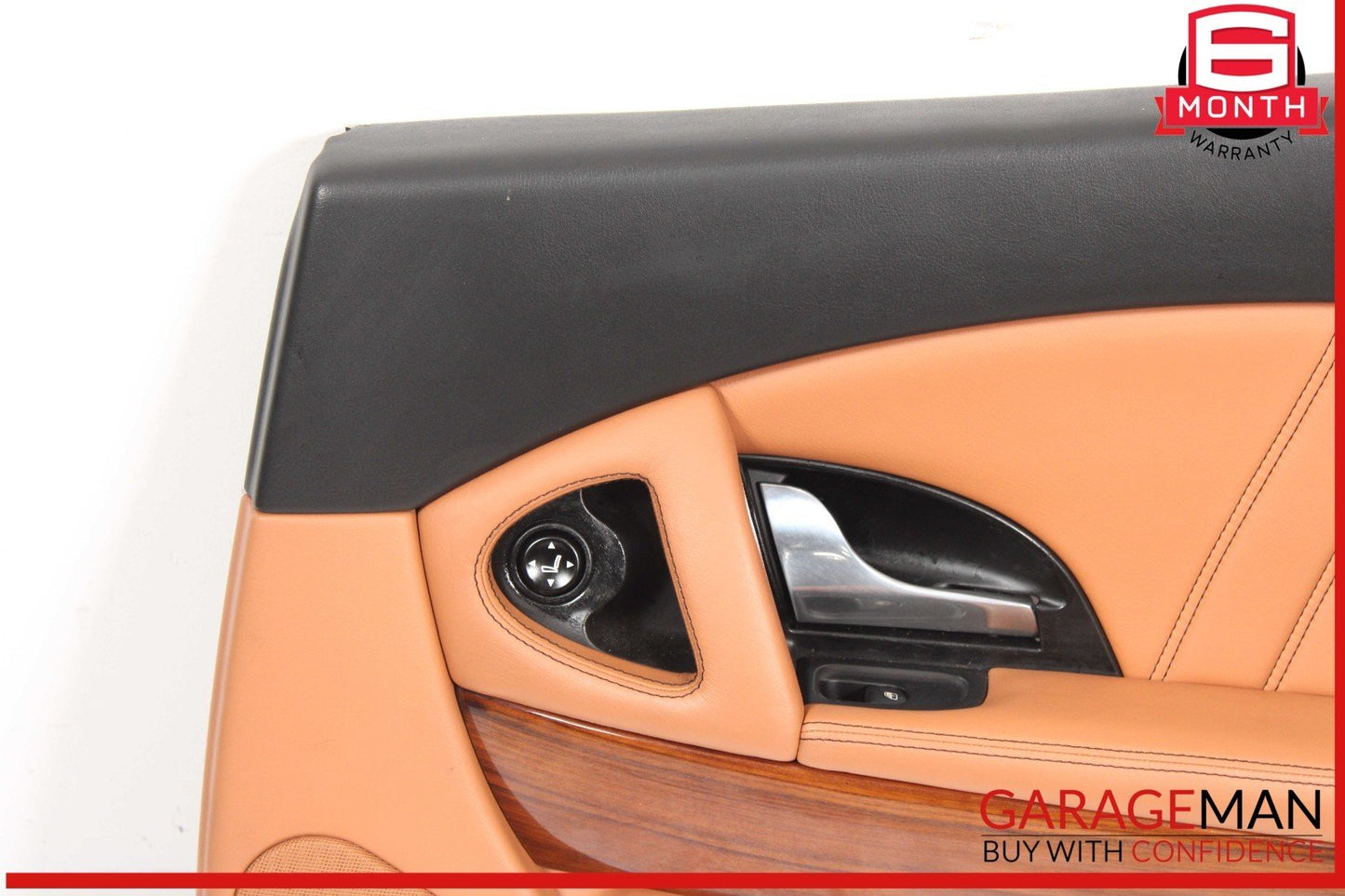 03-13 Maserati Quattroporte M139 Rear Right Side Interior Door Panel OEM