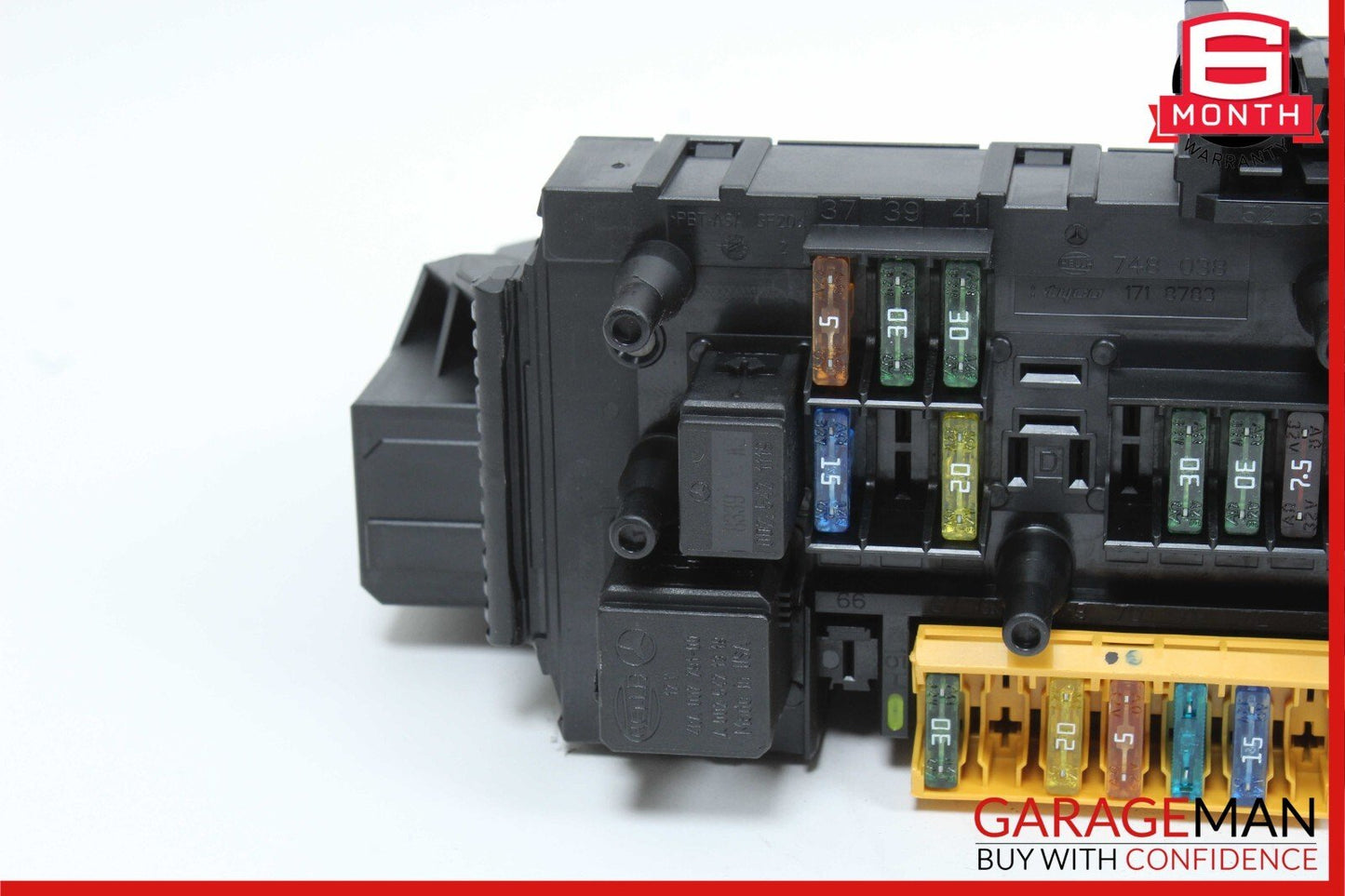 10-15 Mercedes X204 GLK350 Rear SAM Module Fuse Junction Box Relay Assembly OEM