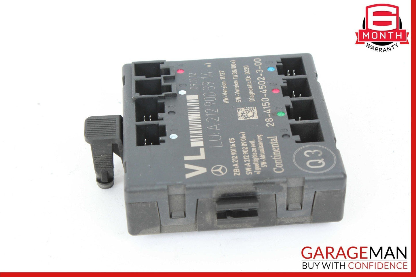 08-18 Mercedes E400 C250 E350 Front Left Side Door Controller Module Unit