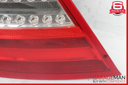 12-14 Mercedes W204 C250 C300 Tail Light Lamp LED Left Driver Side OEM