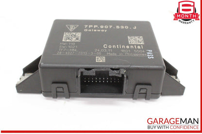 11-14 Porsche Cayenne 958 Central Gateway Control Module Unit 7PP907530J OEM