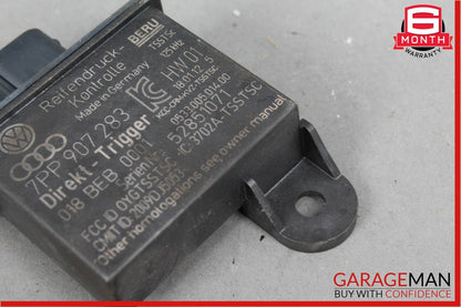 10-15 Porsche Panamera 970 TPMS Tire Pressure Control Module Unit 7PP907283