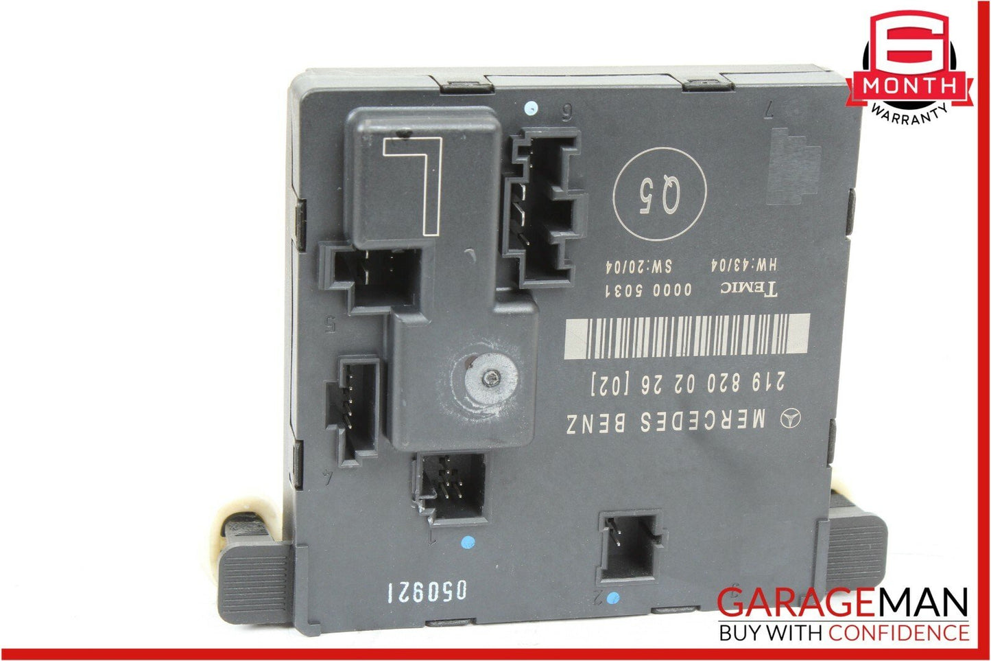 06-11 Mercedes W219 CLS500 Rear Left Side Door Control Module Unit OEM