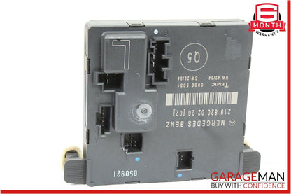 06-11 Mercedes W219 CLS500 Rear Left Side Door Control Module Unit OEM