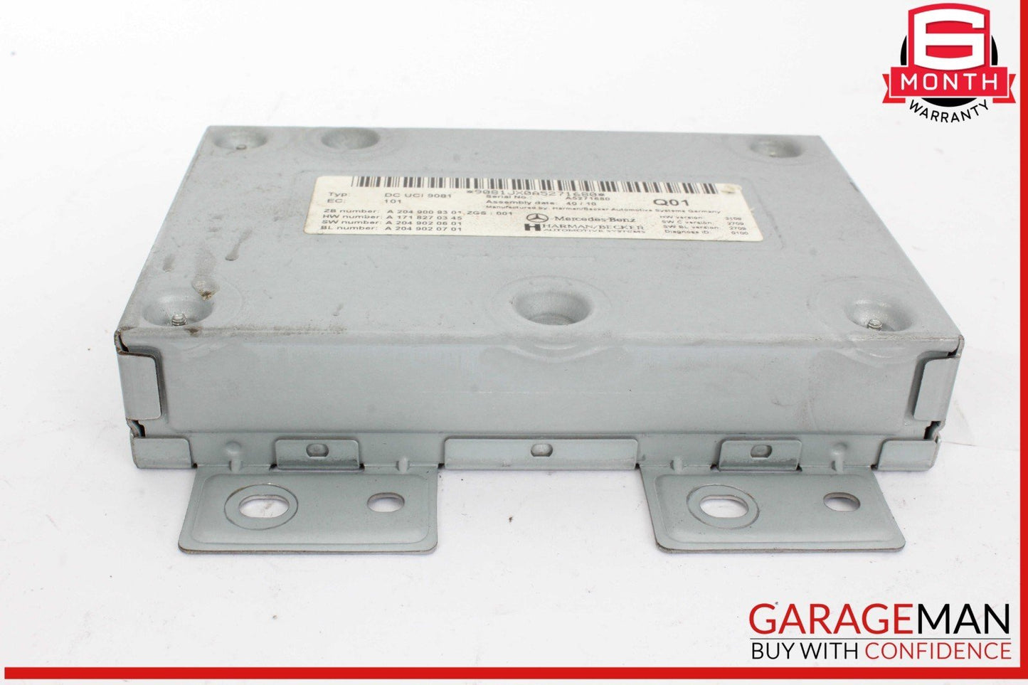 06-14 Mercedes W221 S400 Hybrid Communication Interface Ipod Control Module Unit