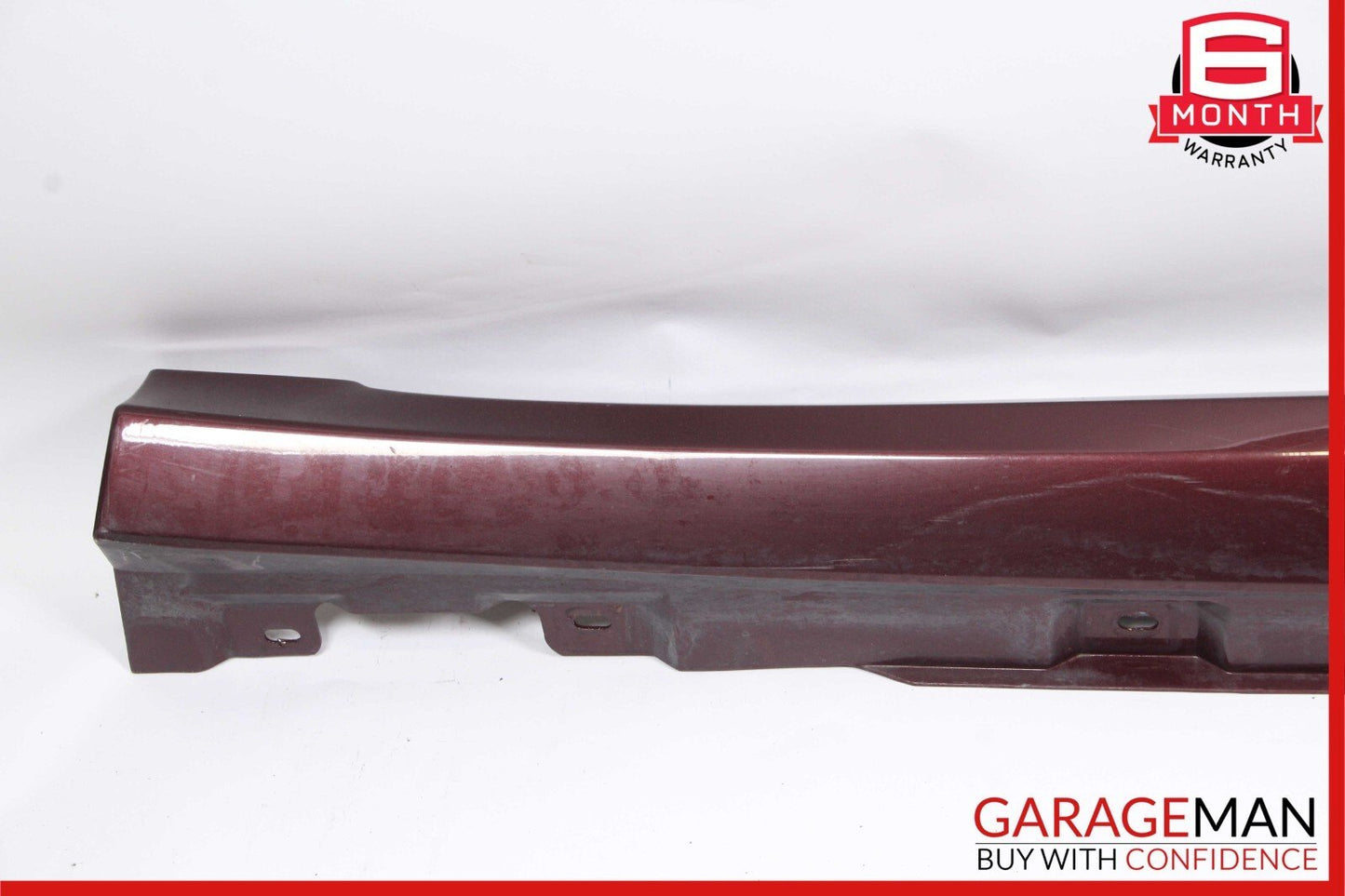 06-13 Mercedes W251 R350 Left Side Skirt Rocker Moulding Panel Carneol Red OEM