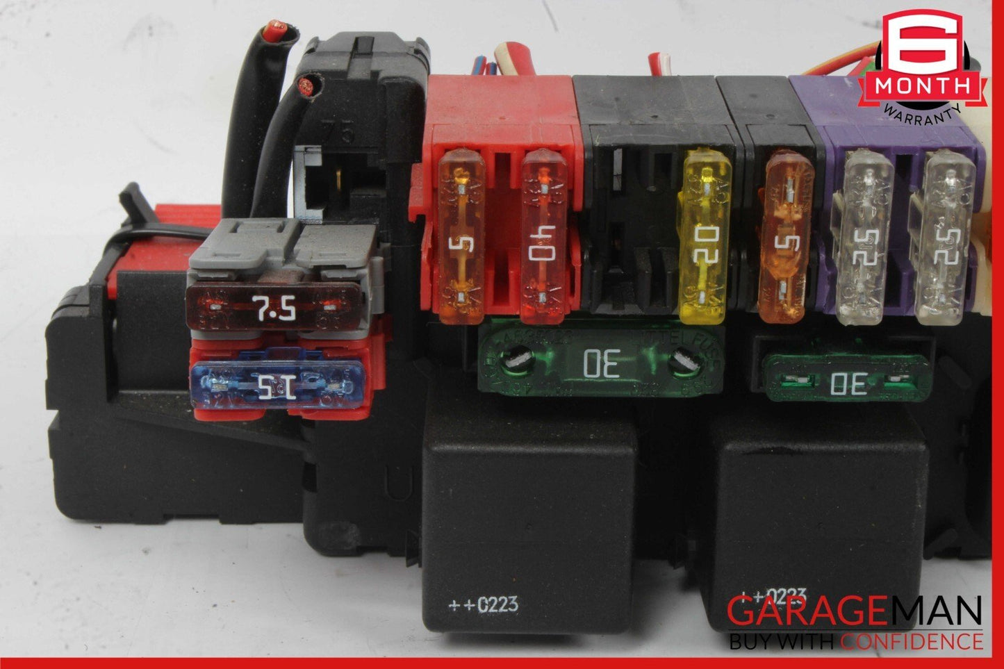 03-12 Mercedes R230 SL500 SL550 SL65 AMG Rear SAM Fuse Box Relay Module OEM