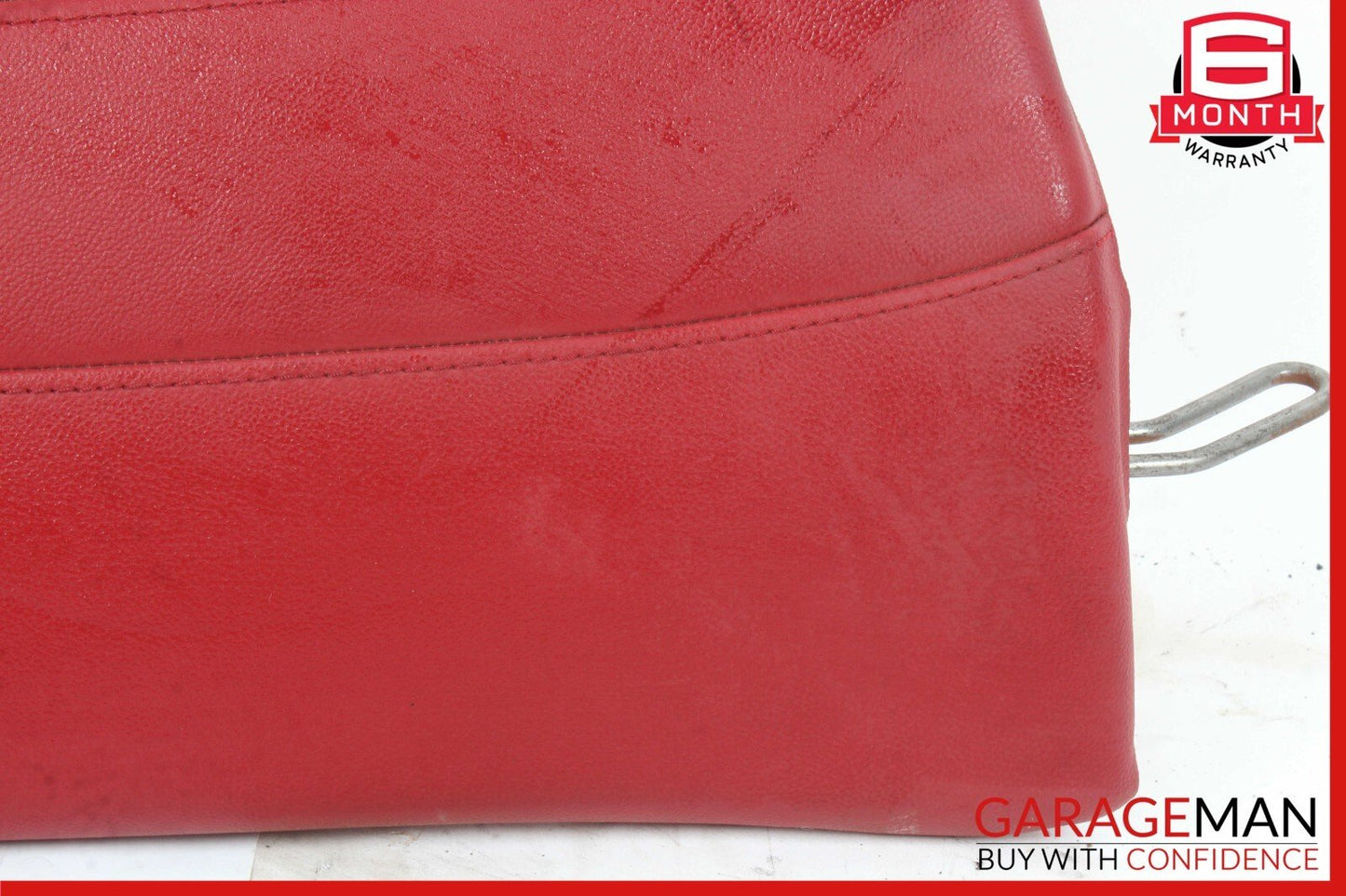 17-22 Alfa Romeo Giulia Rear Right Side Seat Bolster Cushion Red OEM