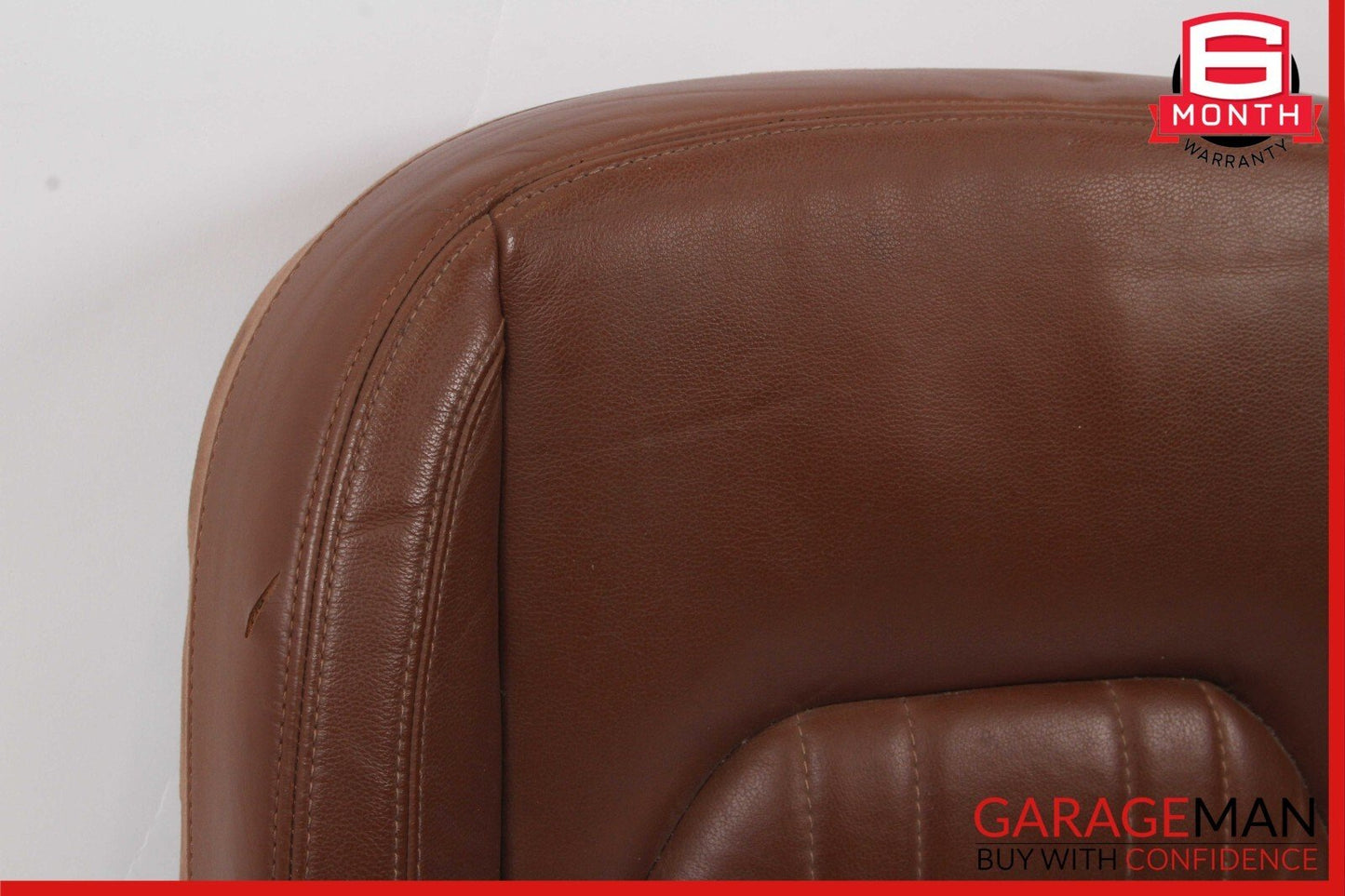 14-17 Maserati Ghibli M157 Front Left Side Lower Bottom Seat Cushion Cover Brown