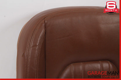 14-17 Maserati Ghibli M157 Front Left Side Lower Bottom Seat Cushion Cover Brown