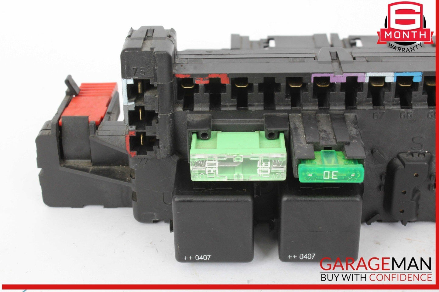 03-12 Mercedes R230 SL500 SL55 AMG SL550 Rear SAM Fuse Box Relay Module OEM