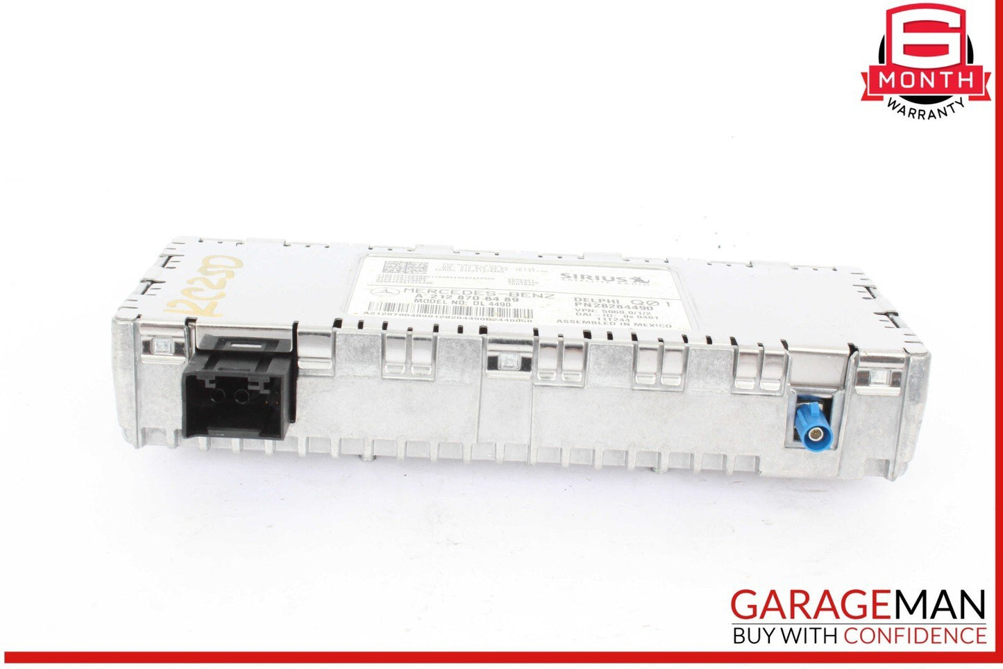 08-12 Mercedes W204 C250 E350 Sirius Satellite Radio Receiver Module OEM