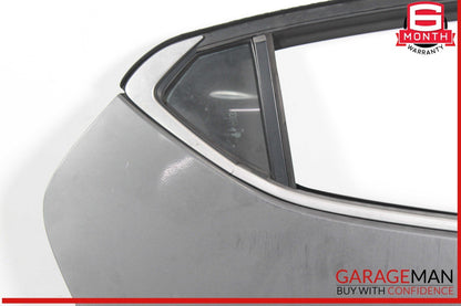 19-23 Mazda 3 Hatchback Rear Right Passenger Side Door Shell Panel Gray OEM