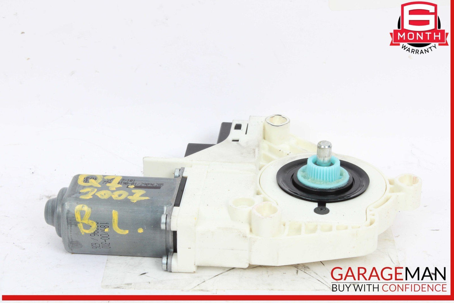 07-15 Audi Q7 Rear Left Driver Side Window Regulator Motor 4L0959801B OEM