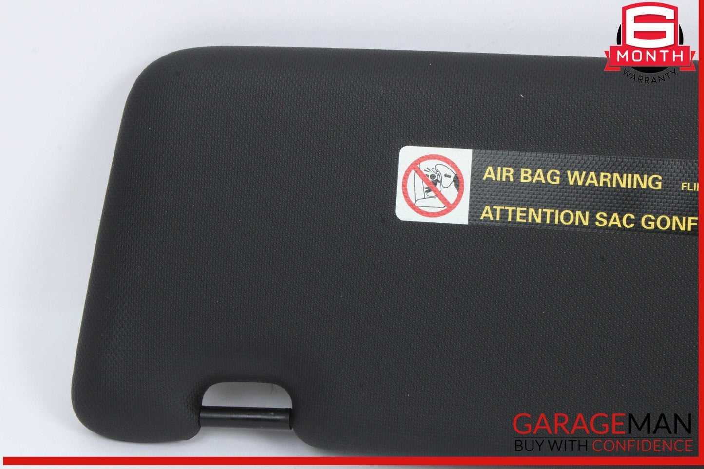 14-17 Audi SQ5 Q5 Front Right Side Sun Visor Sunvisor Black 8U0857552F OEM