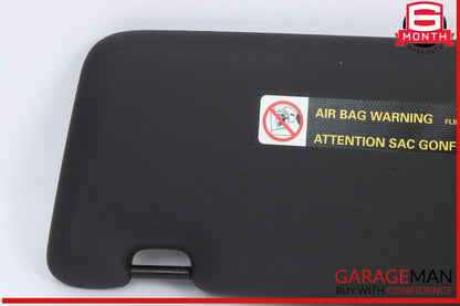 14-17 Audi SQ5 Q5 Front Right Side Sun Visor Sunvisor Black 8U0857552F OEM