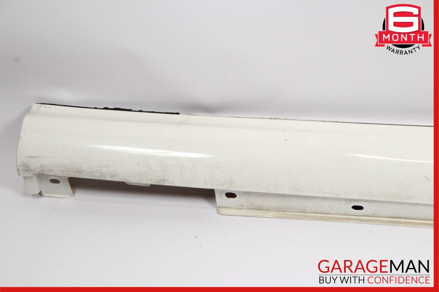 03-09 Mercedes W209 CLK500 Left Rocker Molding Side Skirt Panel Cover White
