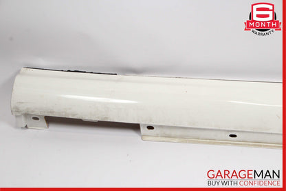 03-09 Mercedes W209 CLK500 Left Rocker Molding Side Skirt Panel Cover White