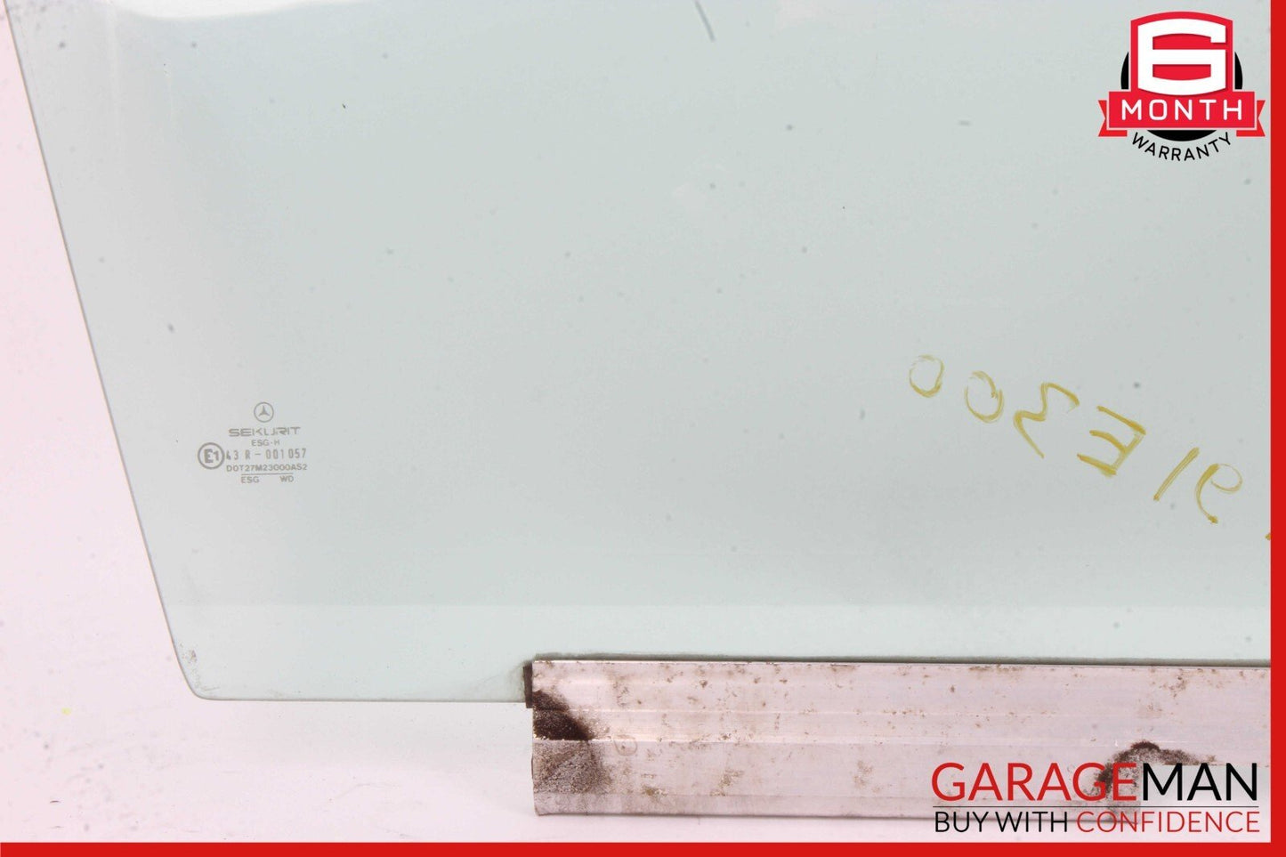 84-95 Mercedes W124 300E Front Right Passenger Side Door Window Glass OEM