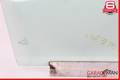 84-95 Mercedes W124 300E Front Right Passenger Side Door Window Glass OEM