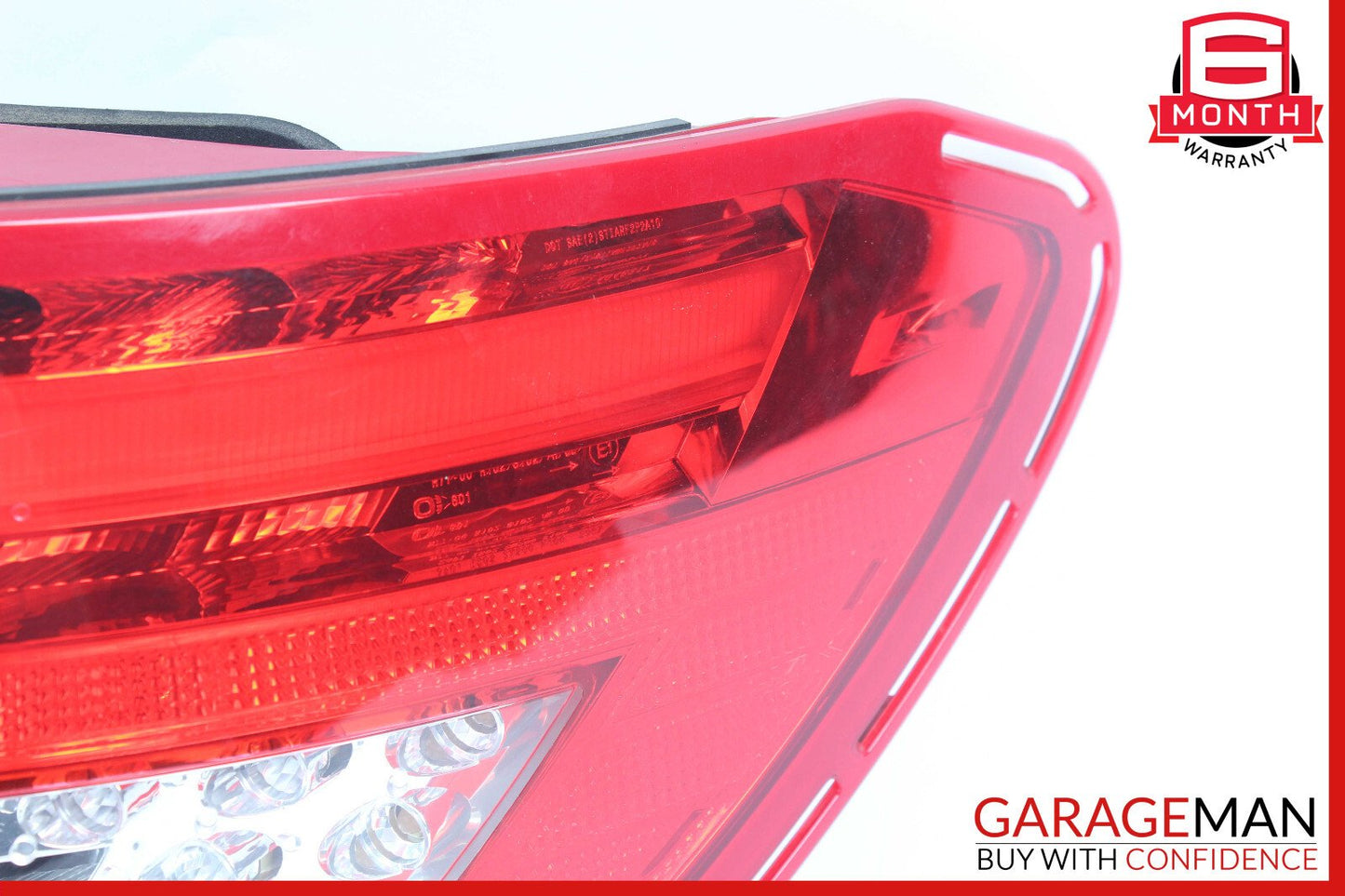 12-14 Mercedes W204 C250 C300 Rear Right Side Taillight Tail Light Lamp LED OEM