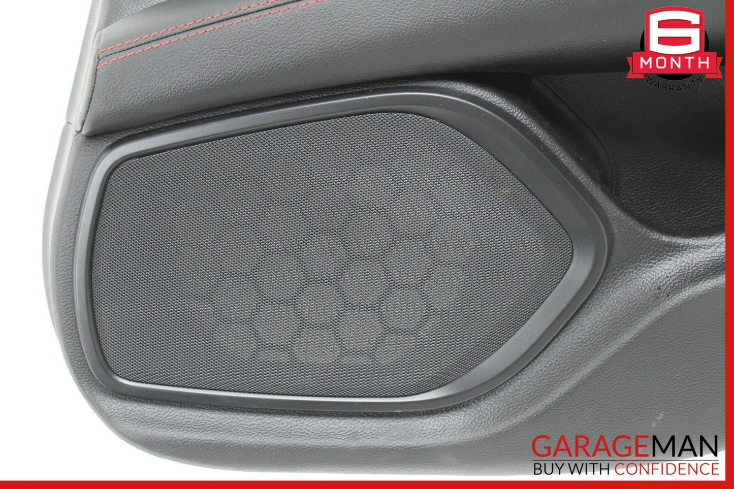 14-17 Maserati Ghibli Rear Right Side Complete Interior Door Panel Black OEM