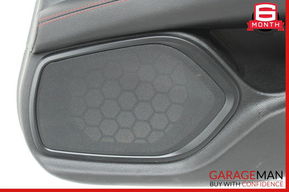 14-17 Maserati Ghibli Rear Right Side Complete Interior Door Panel Black OEM