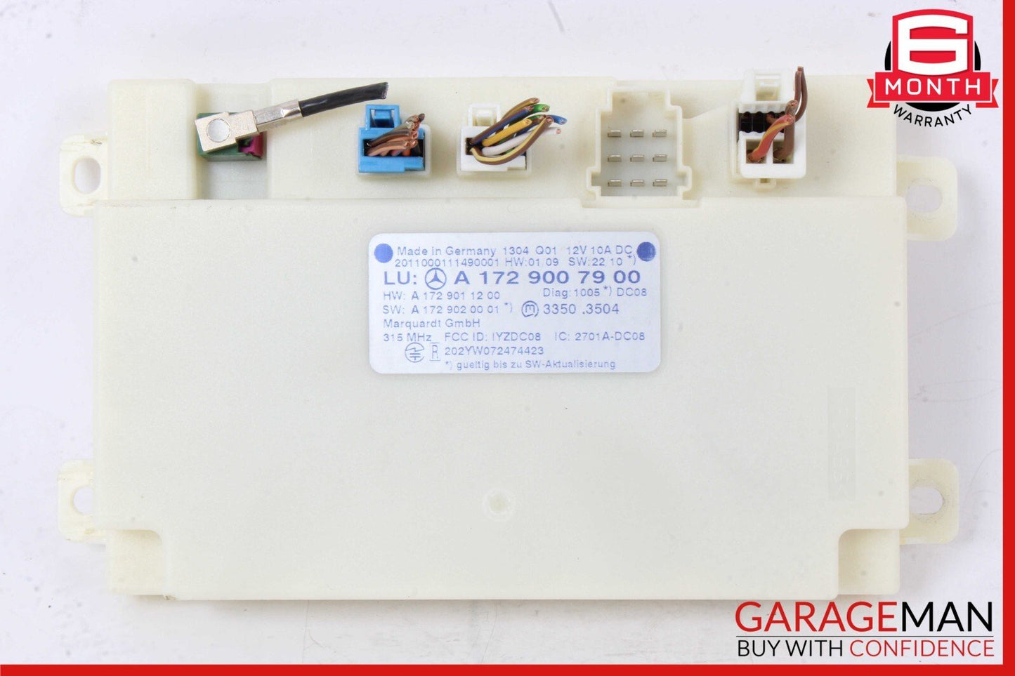 10-15 Mercedes W212 E350 C300 Keyless Go Entry Control Module 1729007900 OEM