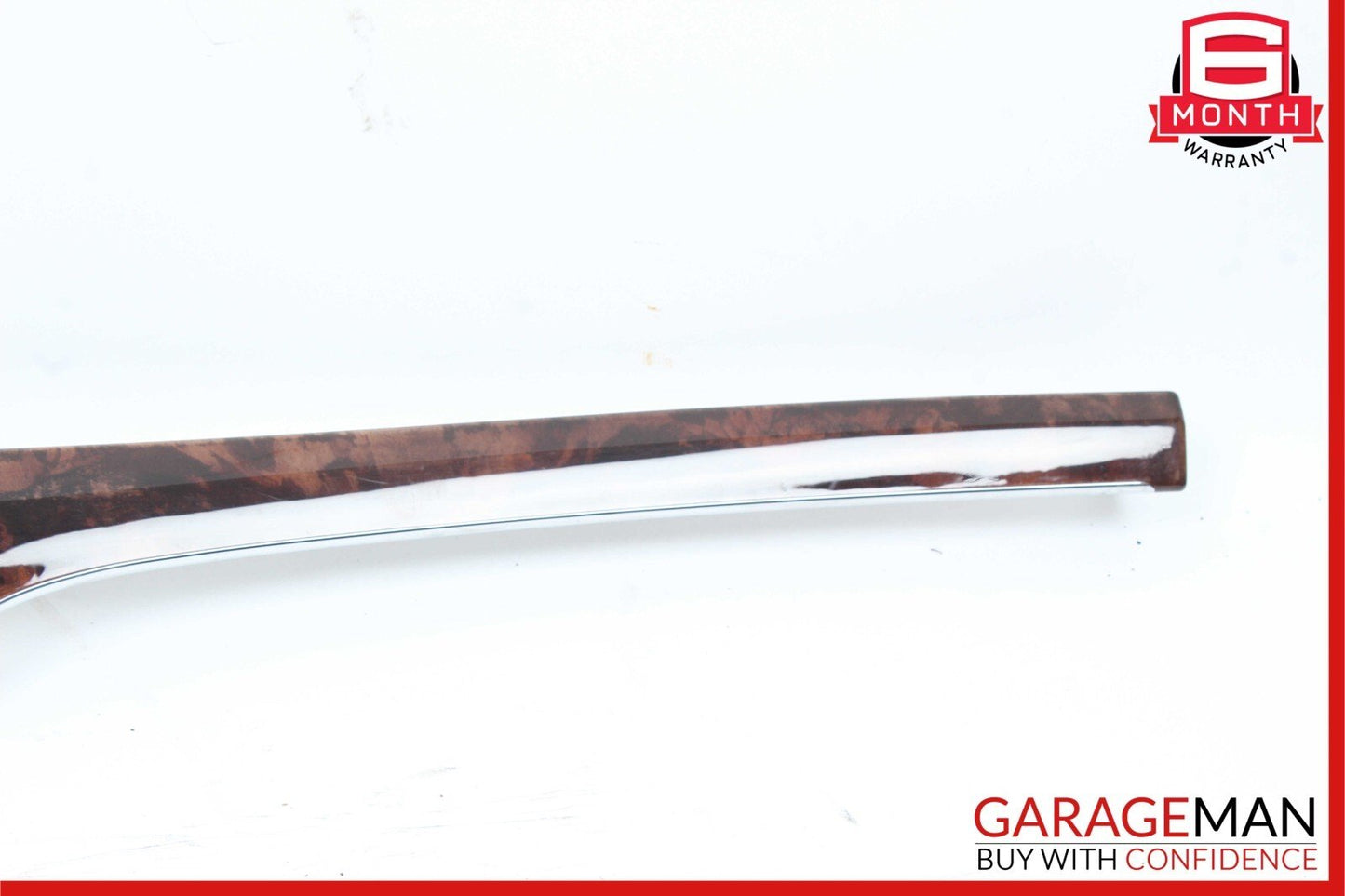 07-09 Mercedes W221 S450 S550 Front Dash Dashboard Center Trim Bezel Cover Wood