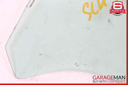12-20 Mercedes R172 SLK350 Rear Right Side Door Quarter Window Glass OEM