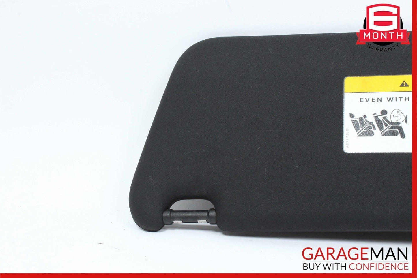 08-14 Mercedes W204 C250 Front Right Passenger Sun Visor Sunvisor Shade Black