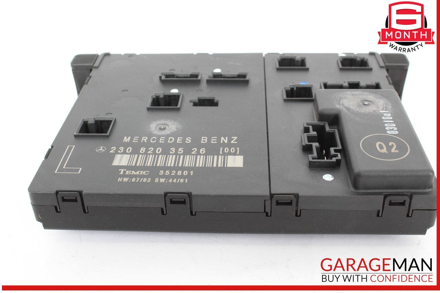 03-12 Mercedes R230 SL500 SL55 AMG Front Left Door Control Module 2308203526 OEM