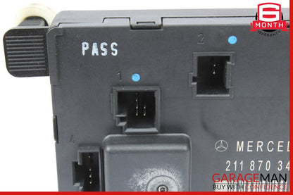 07-09 Mercedes W211 E350 E550 Rear Right Passenger Side Door Control Module OEM