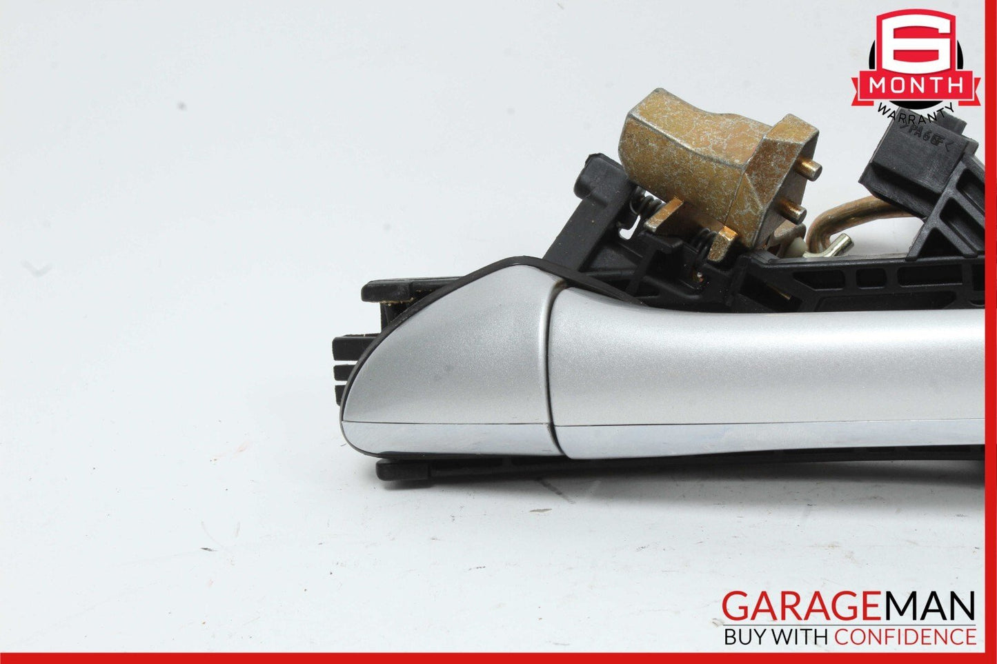 00-06 Mercedes W220 S500 Rear Left Side Exterior Door Handle Brilliant Silver