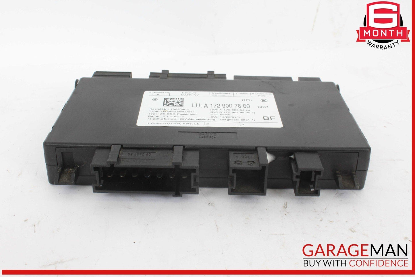 08-18 Mercedes W218 CLS550 C350 Front Right Side Seat Control Module Unit OEM