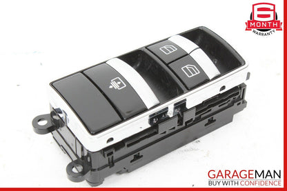 07-13 Mercedes W221 S400 S550 Rear Window Glass & Shade Regulator Switch Q4 OEM