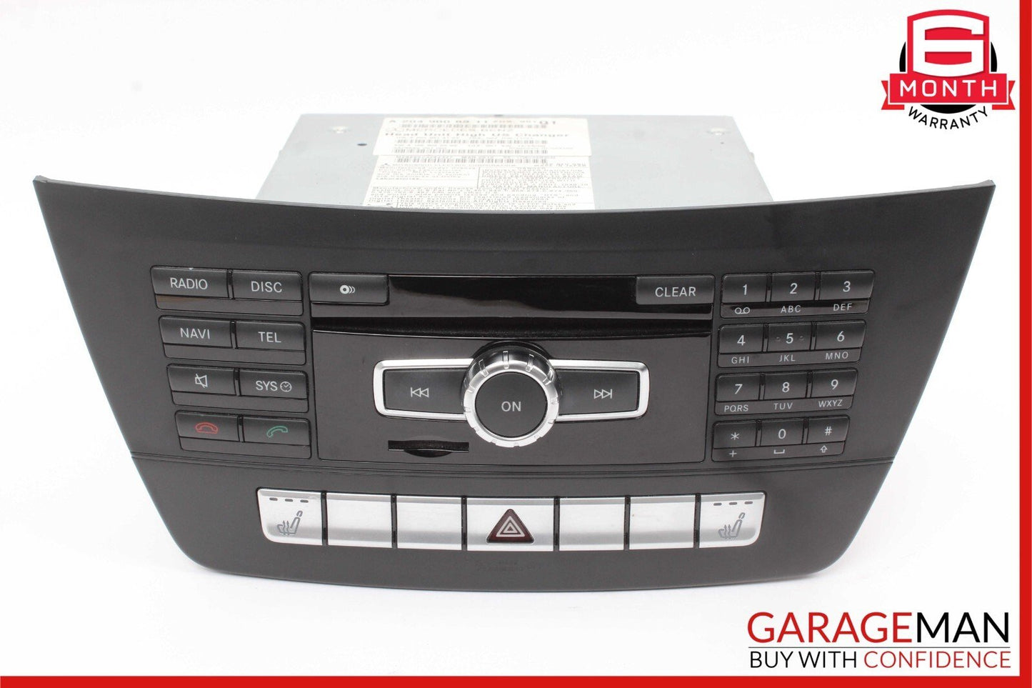12-14 Mercedes-Benz C250 W204 Navi Navigation Comand Head Unit DVD CD Audio 2049008811